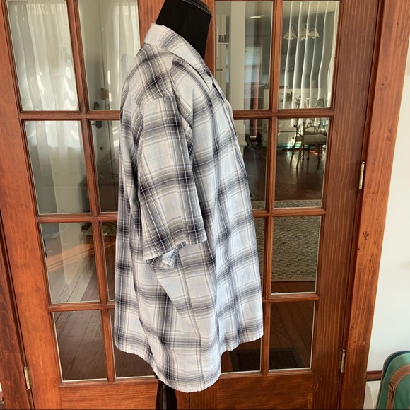 Dickies Plaid Button Down Shirt - Picture 4 of 8